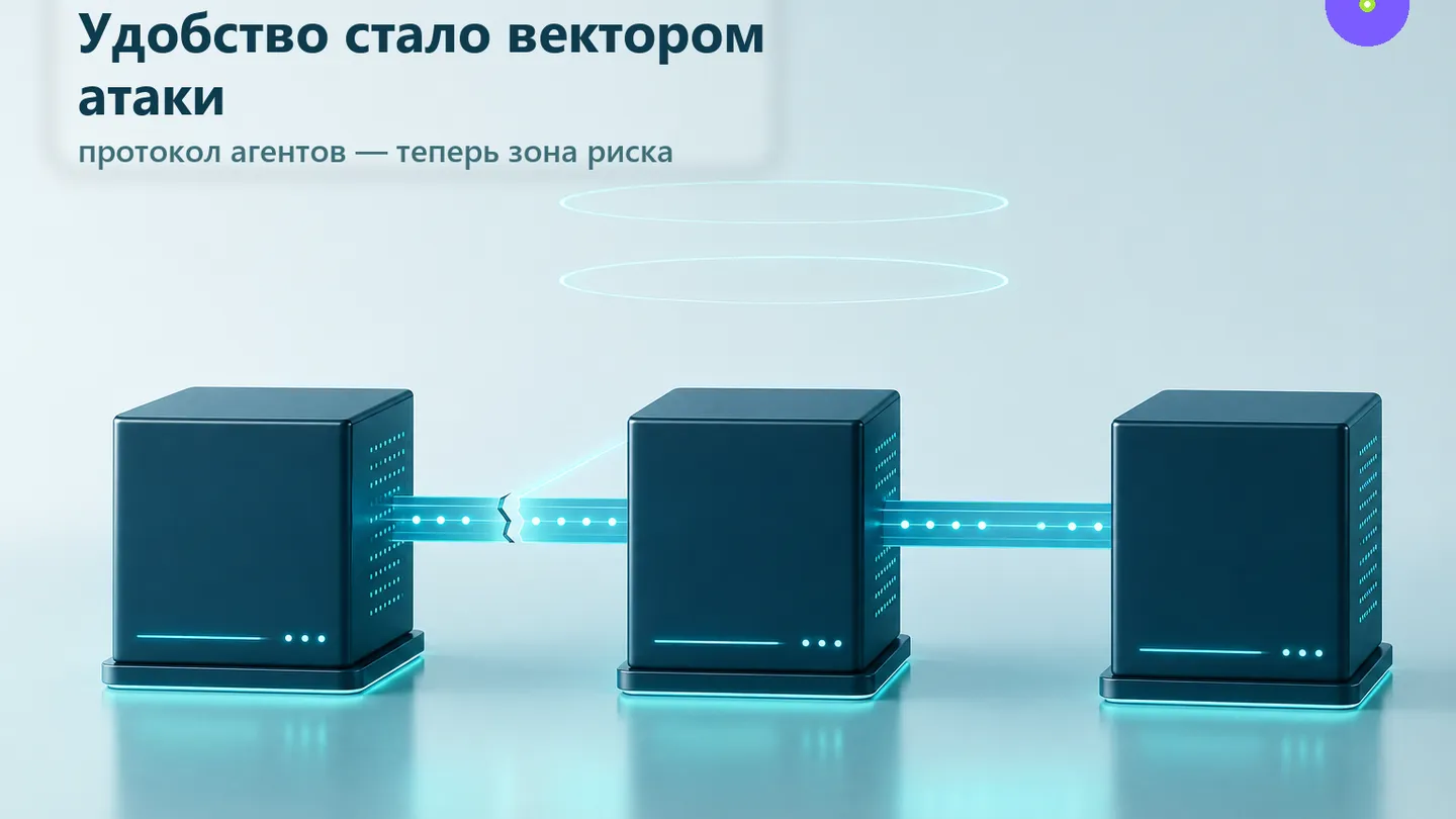 Редакционная обложка SCQR к материалу «Протоколы для агентов становятся новой зоной риска».